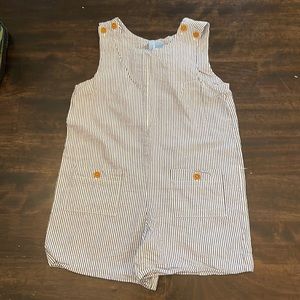 Bella Bliss Seersucker Coverall